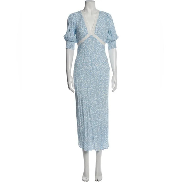 RIXO‎ for TARGET Floral Dress in Blue - Picture 5 of 12